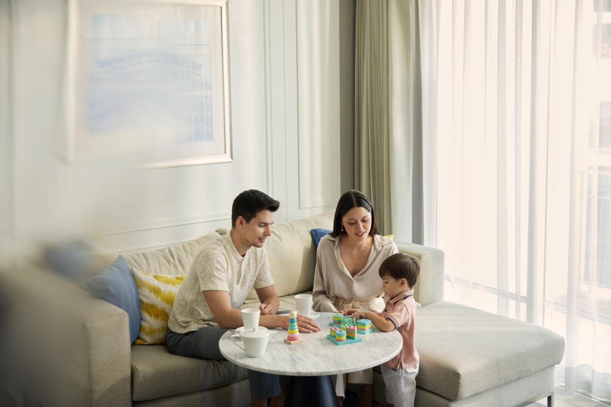 Dusit Suites Hotel Ratchadamri, Μπανγκόκ Εξωτερικό φωτογραφία Family at home