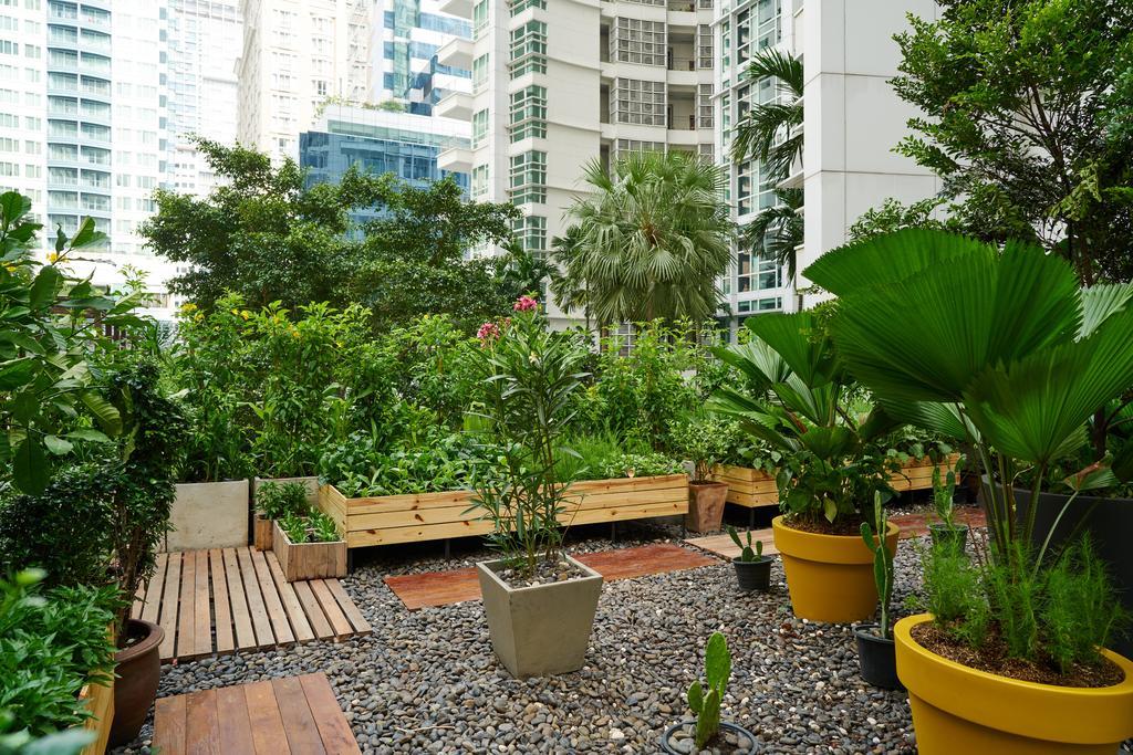 Dusit Suites Hotel Ratchadamri, Μπανγκόκ Εξωτερικό φωτογραφία A rooftop garden in Singapore